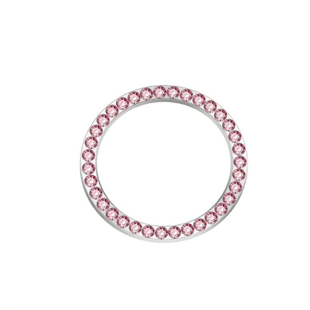Car Interior Accessory - Pink Bling Automotive Start Switch Button Decoration - Picture 5 of 5